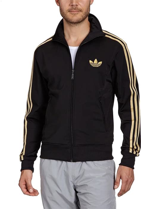 adidas firebird jacke herren schwarz|Men .